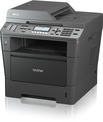 Impresora Brother MFC-8520DN - Dúplex Multifunción Láser monocromo con Fax, ADF, Escáner Plano, 36ppm negro, USB 2.0 ¡¡ CON RED INTEGRADA !!