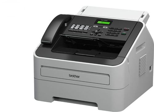 Fax Brother FAX2845 - Láser monocromo, ADF, ECM, Discriminador telefónico, 20cpm negro, 33.6kpbs