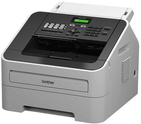 Fax Brother FAX2940 - Láser monocromo, ADF, ECM, Discriminador telefónico, Auricular y TAD externo, 20cpm negro, 33.6kpbs