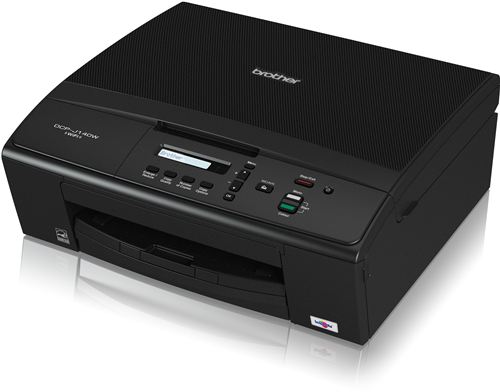 Impresora Brother DCP-J140W de tinta multifunción color WiFi, unidad lectora y grabadora de tarjetas - Escáner plano, 33ppm negro y 27ppm color ¡¡ 3 AÑOS DE GARANTÍA !!