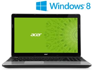 Acer Aspire E1-571-32326G50Mnks - Core i3 2328M / 2.2 GHz - Windows 8 Home Premium 64-bit - 6 GB RAM - 500 GB HDD - Intel HD Graphics 3000 - DVD SuperMulti DL - 15.6" HD LED - Negro