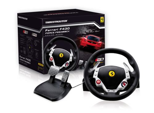 Volante Thrustmaster Ferrari F430 Force Feedback Racing Wheel - Una réplica exacta del volante del nuevo F430 con rueda "Manettino" para lograr un control aún más preciso de tus ajustes!