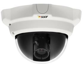 Axis 0292-001 - AXIS P3301-V Network Camera · Cámara de red · cúpula · a prueba de vándalos · color · iris automático · vari-focal · audio · 10/100 · CC 5 V / PoE