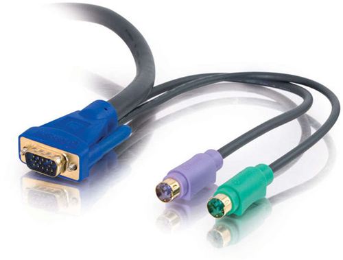 Cables To Go 81734 - Cable 2m ULTIMA 3-in-1 KVM HD15 M/M
