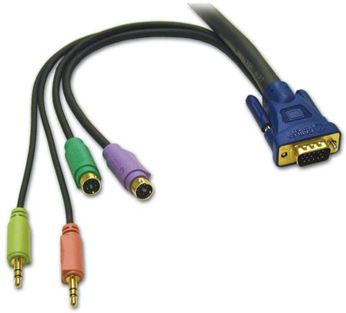 Cables To Go 81731 - Cable 3m ULTIMA 5-in-1 KVM W/SPKR and MIC