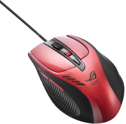 Ratón Asus GX900 - Tecnología láser - 4000dpi - Negro y Rojo - Entra en el gaming de precisión!