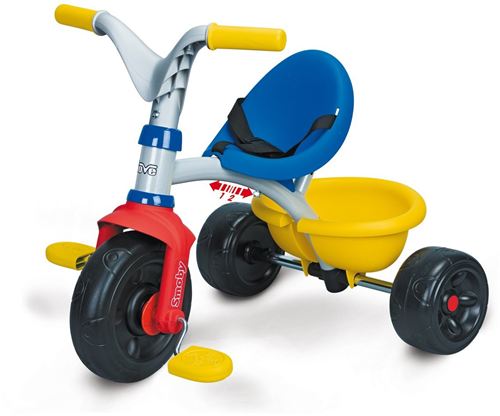 Smoby Triciclo Be Move Trendy -- De acero, que crece y se adapta según la edad del pequeño a partir de 15 meses!