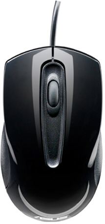 Ratón Asus UT200 - Tecnología óptico - 1000dpi - PC/MAC - Negro - Ergonomía y precisión a partes iguales!
