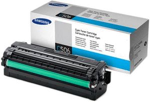 Samsung CLT-C506L/ELS · Samsung CLT-C506L · Cartucho de tóner · 1 x cián · 3500 páginas · para CLP-680DW, 680ND, CLX 6260FD, 6260FR, 6260FW, 6260ND