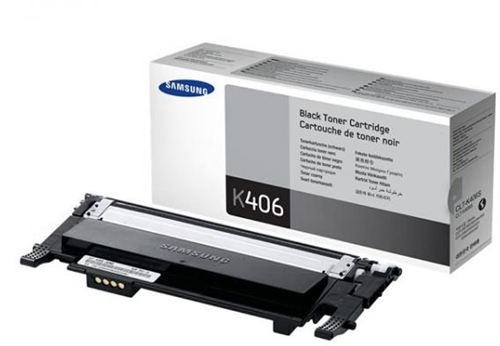 Samsung CLT-K406S/ELS · Samsung CLT-K406S · Cartucho de tóner · 1 x negro · 1500 páginas · para CLP-360, 365, 365W, 368, CLX 3300, 3305, 3305FN, 3305FW, 3305W