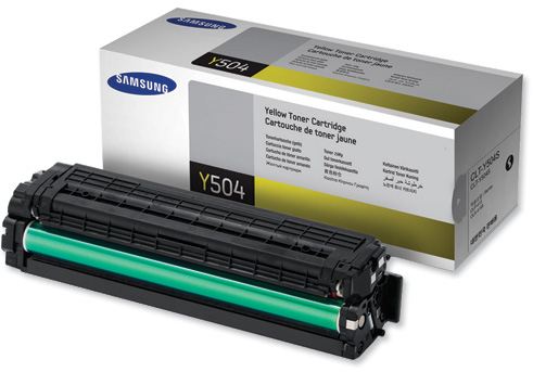 Samsung CLT-Y504S/ELS · Samsung CLT-Y504S · Cartucho de tóner · 1 x amarillo · 1800 páginas · para CLP-415N, 415NW, CLX 4195FN, 4195FW, 4195N