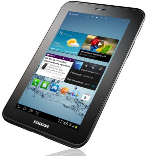 Samsung GT-P3100TSEPHE · Samsung Galaxy Tab 2 (7.0) · Tableta · Android 4.0 · 16 GB · 7" PLS (1024 x 600) · cám. posterior + frontal · Ranura microSD · Wi-Fi, Bluetooth · 3G · plateado titanio