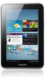 Samsung GT-P3110TSAPHE · Samsung Galaxy Tab 2 (7.0) WiFi · Tableta · Android 4.0 · 8 GB · 7" PLS (1024 x 600) · cám. posterior + frontal · Ranura microSD · Wi-Fi, Bluetooth · plateado titanio