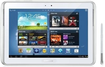 Samsung GT-N8000ZWEPHE · Samsung Galaxy Note 10.1 · Tableta · Android 4.0 · 32 GB · 10.1" TFT (1280 x 800) · cám. posterior + frontal · Host USB · Ranura microSD · Wi-Fi, Bluetooth · 3G · blanco