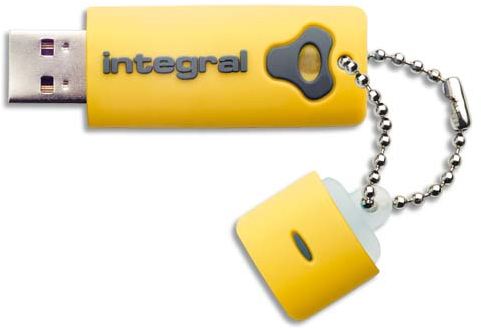 Memoria USB integral™ SPLASH- 16GB - Resistente al agua - Anti choque - Protección de datos por contraseña