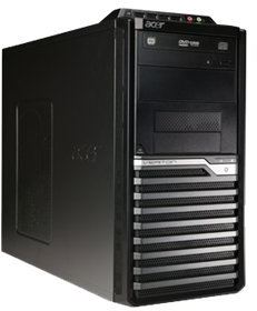 Acer Veriton M2610G - MT - 1 x i5-2320 / 3.0 GHz - RAM 4 GB - HDD 1 x 500 GB - DVD - HD Graphics - Gigabit LAN - Windows 7 Professional 64 bits - Monitor : ninguno.