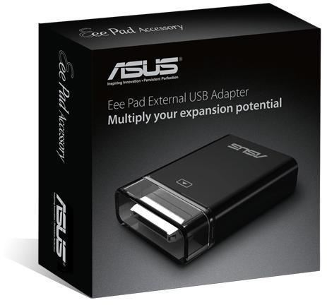 Epad Extension Kit USB Asus - Lector USB 2.0 para Tabletas TF101 / TF101G / TF201 / TF300T / TF300TG / TF300TL