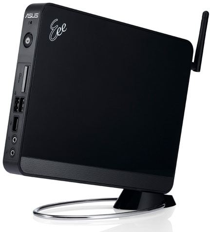 Asus Eee Box EB1007P - Mini PC de sobremesa - 1 x Atom D425 / 1.8 GHz - RAM 1 GB - HDD 1 x 320 GB - GMA 3150 - Gigabit LAN - WLAN : 802.11b/g/n - Windows 7 Home Premium - Monitor : ninguno - Negro