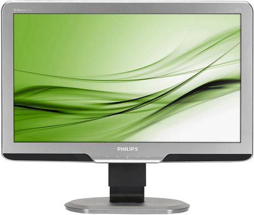 Philips Brilliance B-line 201BL2CS - Monitor LED - 20" - 1600 x 900 - 250 cd/m2 - 1000:1 - 20000000:1 (dinámico) - 5 ms - DVI-D - VGA - USB 2.0 - Inclinación de la pantalla ajustable - plata