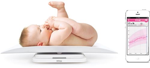 Báscula para niños Withings Smart Kid Scale WS-40 · Báscula inteligente compatible con PCs, iPhone, iPad, iPod touch · Controla de forma sencilla el crecimiento de tu bebé