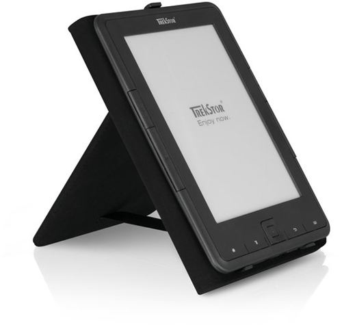 Funda protectora de cuero sintético para eBook Trekstor Pyrus y Liro Ink