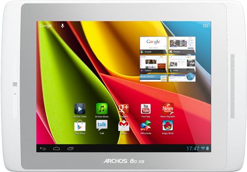 Tablet Archos 80 XS Turbo con Pantalla LCD de 8" 1024 x 768 MultiTáctil Capacitiva, Android 4.1, Dual Core 1.6 MHz, 1 GB RAM, 8 GB Nand Flash, Cámara 720p, GPS, Bluetooth, WiFi, HDMI, Host USB,Teclado