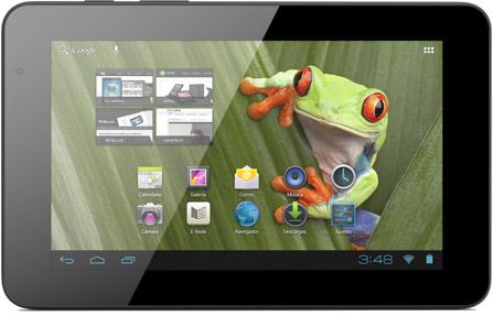 Tablet bq Maxwell Lite · Android 4.0 ICS · Cortex A9 1GHz dual-core · 1 GB RAM · Memoria interna 8GB · Pantalla capacitiva 7'' · Cámara frontal · Bluetooth v.4.0 · Micro-SD · USB OTG · Ref: 02BQMAX05