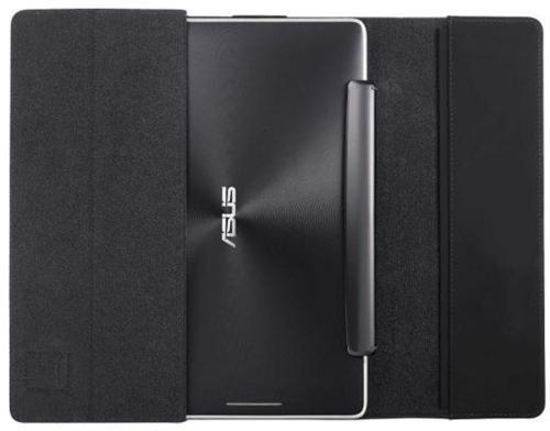 Funda protectora Versasleeve marrón Asus con soporte para ver videos compatible con Tablet Padfone / TF101 / TF201 / TF300 / TF700