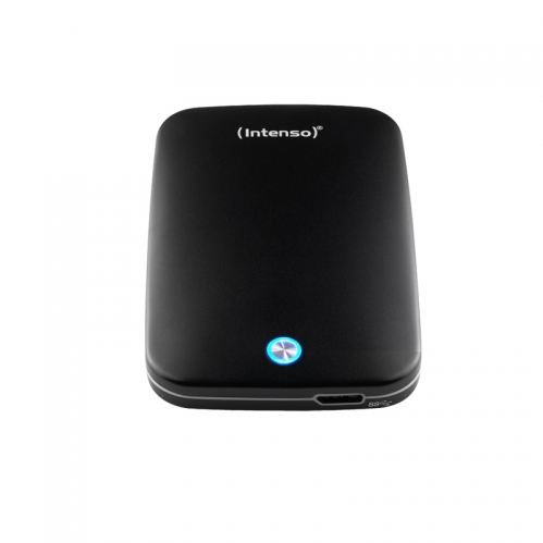 Disco Duro (Intenso)® Memory Space · 500 GB · 2,5" · Externo · Portátil · USB 3.0 · Carcasa de aluminio · Color negro / Ref: 6024630