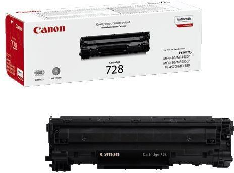 Canon CRG-728 - Cartucho de tóner - 1 x negro - 2100 páginas - para i-SENSYS FAX-L150, L170, L410, MF4410, MF4450, MF4550, MF4730, MF4750, MF4870, MF4890