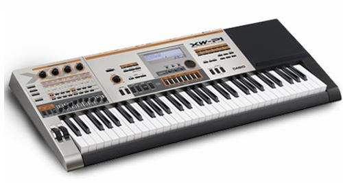 Teclado sintetizador profesional Casio XW-P1 de 61 teclas
