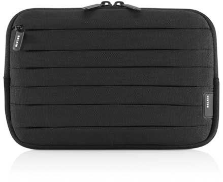 Belkin Pleat Sleeve - Funda protectora para lector de eBook - neopreno - negro - para Amazon Kindle (6 pulgada), 3G + Wi-Fi, Touch