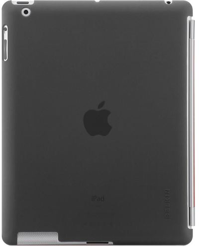 Belkin Snap Shield - Estuche duro para Tablet Web - humo traslúcido - para Apple iPad 2