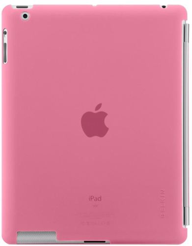 Belkin Snap Shield - Estuche duro para Tablet Web - rosa translúcido - para Apple iPad 2