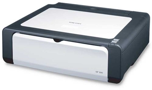 Impresora láser Ricoh Aficio SP 100e - Monocromo - A4 - 1200 x 600 ppp - Hasta 13 ppm - Capacidad: 50 hojas - USB