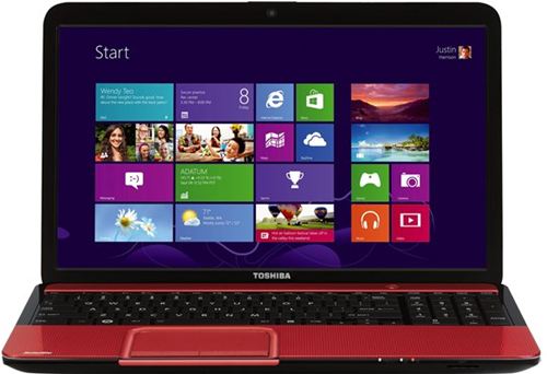 Toshiba Satellite L850-1RX - Core i5 3230M / 2.6 GHz - Windows 8 64-bit - 4 GB RAM - 500 GB HDD - DVD SuperMulti - 15.6" TruBrite panorámico 1366 x 768 / HD - AMD Radeon HD 7670M - Rojo