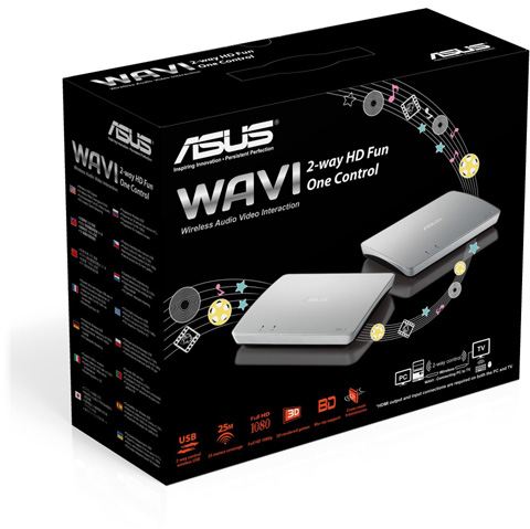 Asus WAVI ofrece una reproducción inalámbrica bidireccional de contenidos - Reproduce contenidos de una habitación a otra en calidad Full HD 1080p - 25 metros - Películas Blu-ray y juegos PC