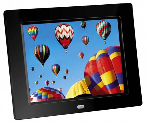 Marco digital BRAUN PHOTO TECHNIK DIGIFRAME 1008 - LED 9.7” - 1024x768 píxeles - 4:3 - 220 cd/m² - 500:1 - 256 MB Nand Flash - Multimedia - USB 2.0 - Mini USB 2.0