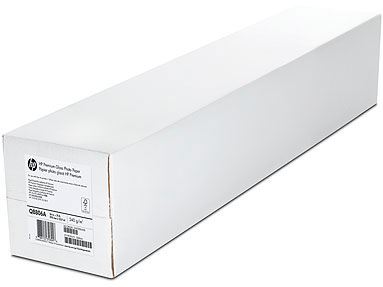 HP Q8806A - HP Premium Photo Paper · Papel de fotografía satinado · Rollo (91,4 cm x 22,9 m) · 240 g/m2 · 1 bobina(s) · para DesignJet 40XX, 45XX, 510, 70, T1100, T1120, T1