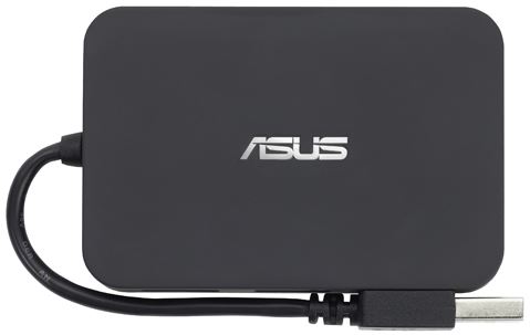 Asus USB Hub and Ethernet Port Combo - Accede a tu mundo desde un puerto USB - 1 x LAN 10/100M + 3 x USB 2.0