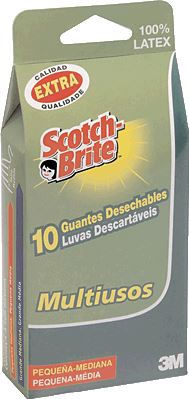 3M CAJA DE 10 GUANTES DESECHABLES M/G LATEX ULTRAFINOS REF. 2548-9 / 3M-792906
