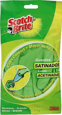 3M GUANTE SATINADO SENSIBLE FABRICADO EN LATEX TALLA M/G REF. 1908-4 / 3M-792922