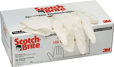 3M PACK DE 10 GUANTES DE NITRILO, GRAN SENSIBILIDAD, TALLA M/G, REF.983262 / 3M-983262