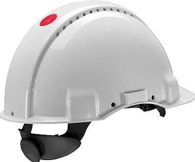 3M CASCO DE PROTECCION FABRICADO EN ABS DE ALTA CALIDAD, CON ARNES Y BANDA DE SUDOR G3000 / 3M-328792