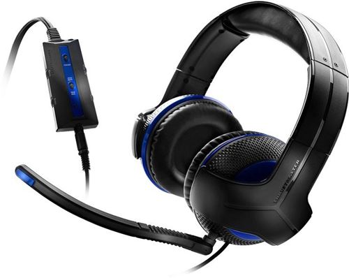 Thrustmaster Y-250P Auriculares estéreo para juegos: los auriculares estéreo USB que incorporan un rendimiento amplificado, diseñados especialmente para usarlos con PlayStation®3