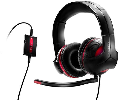 Thrustmaster Y-250C Auriculares estéreo para juegos: audio analógico puro para la reproducción óptima y precisa del sonido de los juegos en tu PC