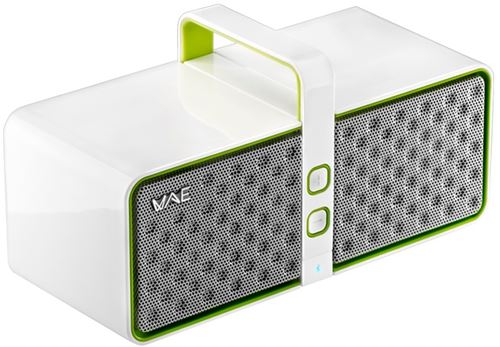 Altavoces Hercules WAE - Wireless Audio Experience - Wireless Speaker BT03 - 2.0 - 12 W RMS - Bluetooth - Blanco y Lima