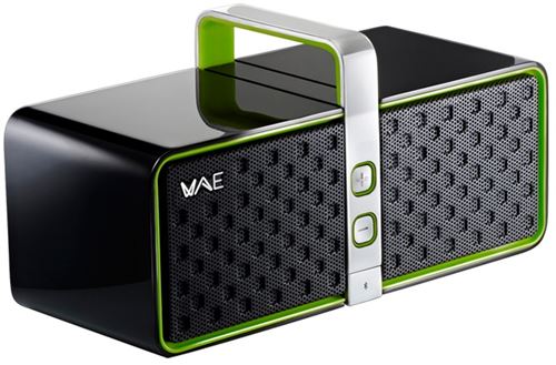 Altavoces Hercules WAE - Wireless Audio Experience - Wireless Speaker BT03 - 2.0 - 12 W RMS - Bluetooth - Negro y Lima