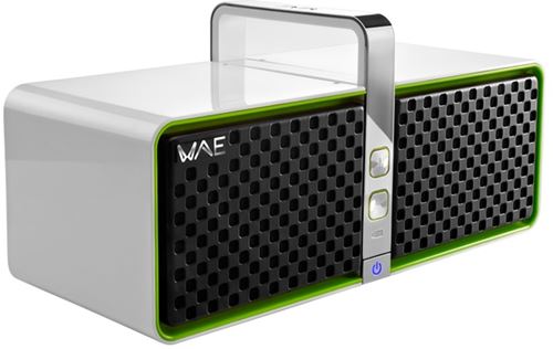 Altavoces Hercules WAE - Wireless Audio Experience - Wireless Android Speaker BTP05 - Estéreo 2.0 - 15 W RMS - Bluetooth - Blanco y Lima