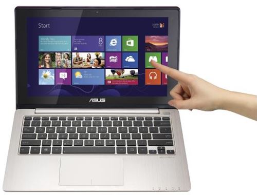 ASUS VivoBook S200E CT257H - Táctil - Core i3 2365M / 1.4 GHz - Windows 8 64-bit - 4 GB RAM - 320 GB HDD - 11.6" panorámico 1366 x 768 / HD - HD Graphics 3000 - Rosa